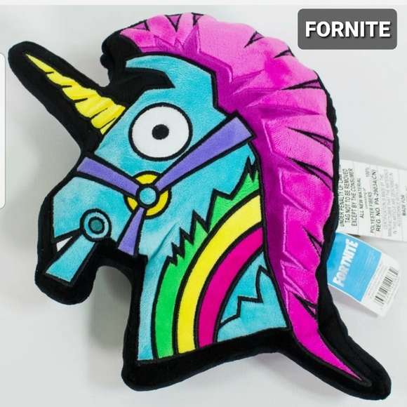 RARE FORNITE UNICORN Brite Bomber PLUSH - Picture 1 of 4